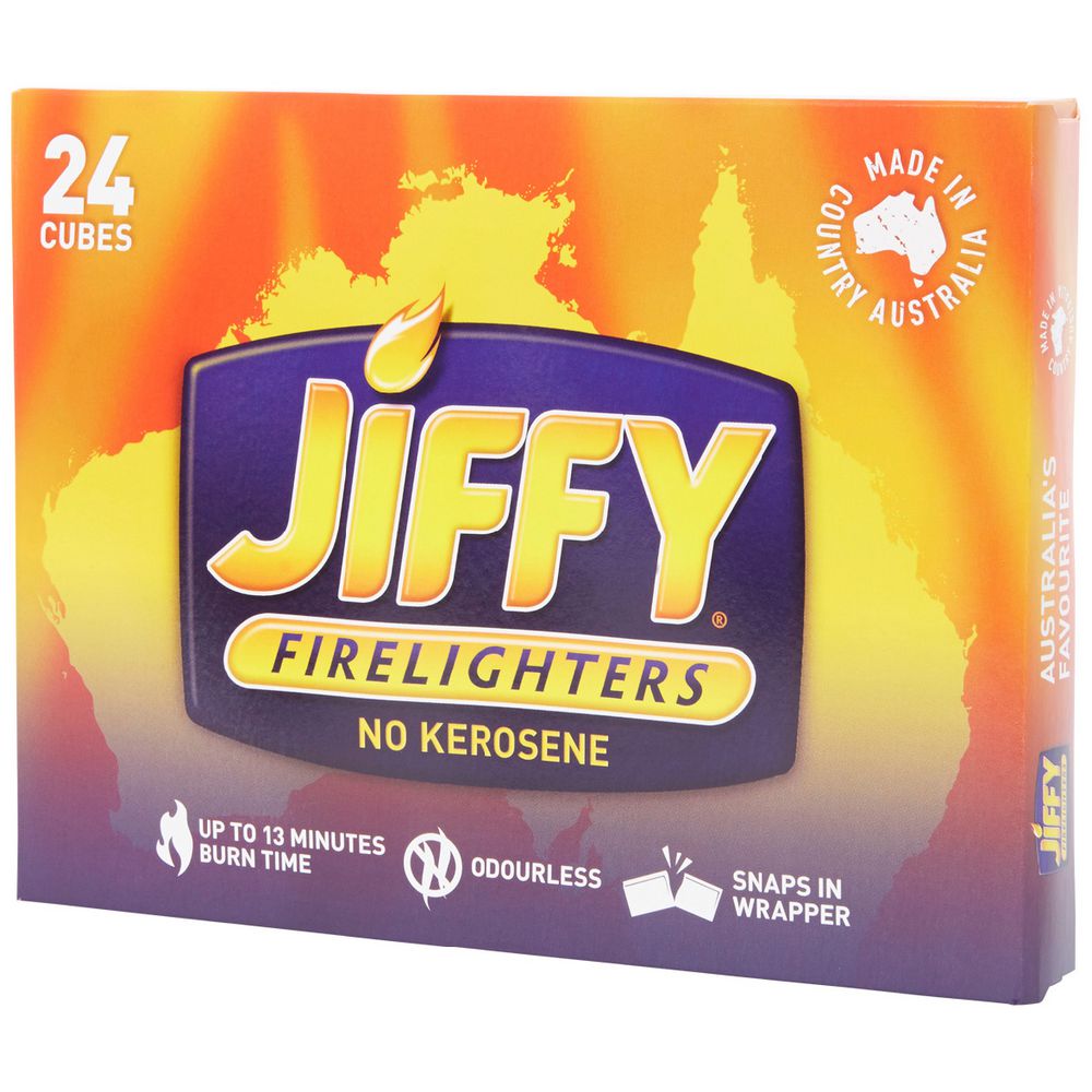 Jiffy Cube Firelighters 24 Pack