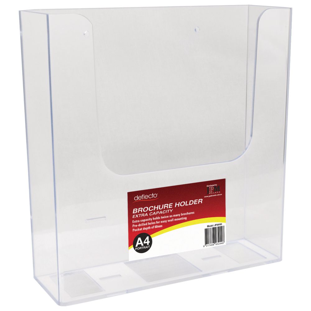 deflectO A4 Wall Mount Holder Officeworks