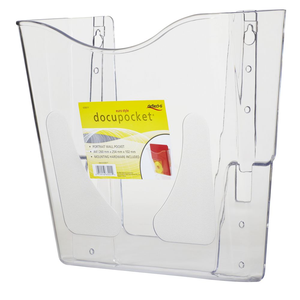 deflect-O DocuPocket Wall Pocket Portrait