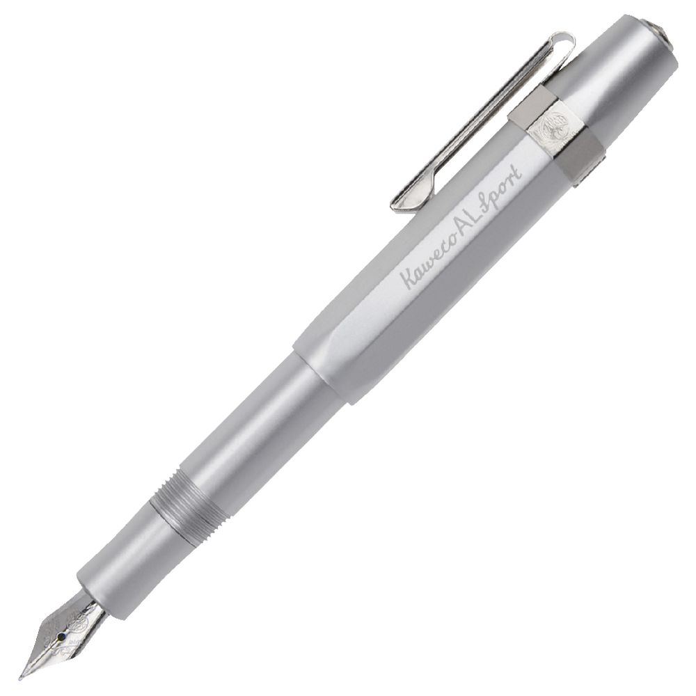 Kaweco Al Sport Fountain Pen Medium Silver