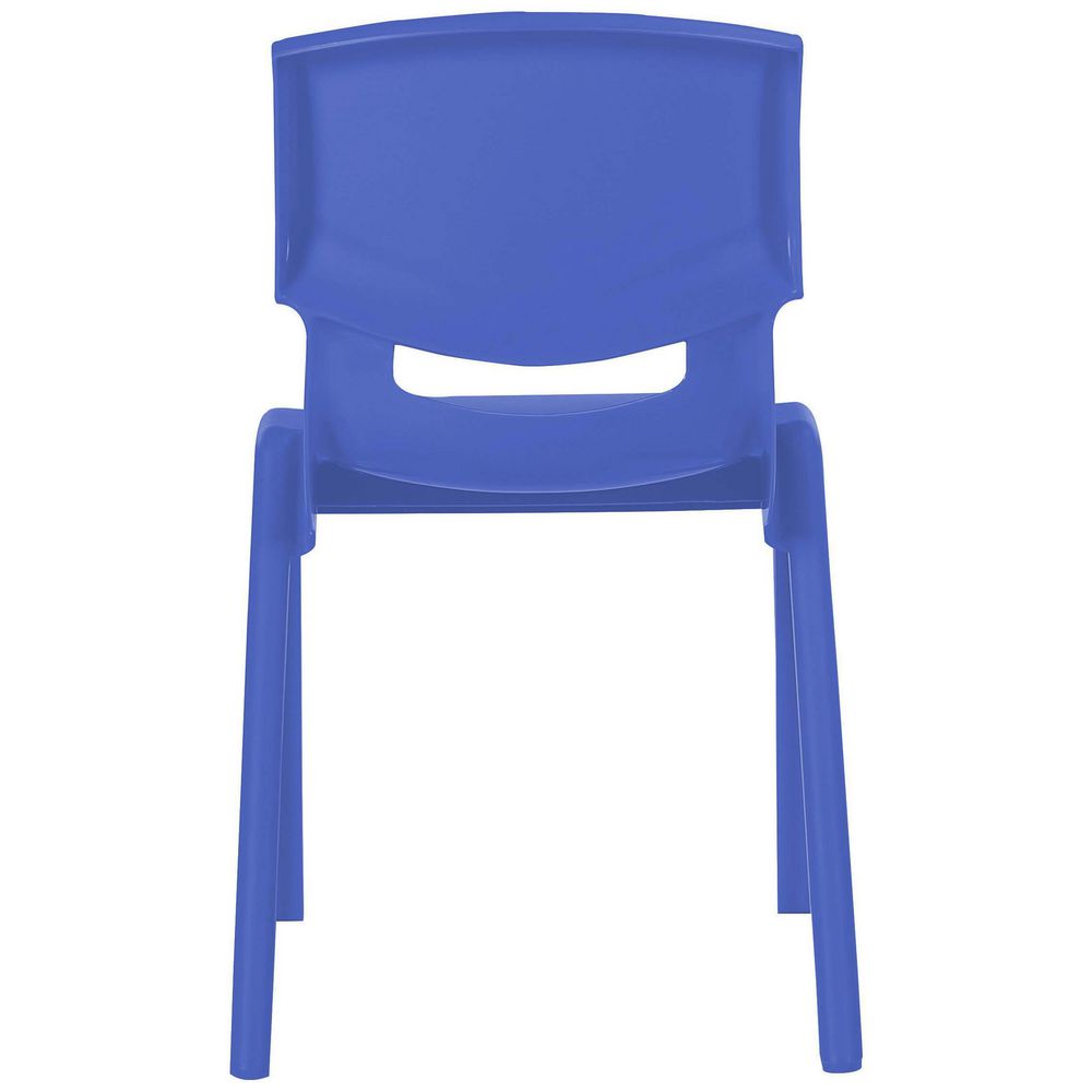 Studymate Young Stacking Chair 455mm Blue Officeworks