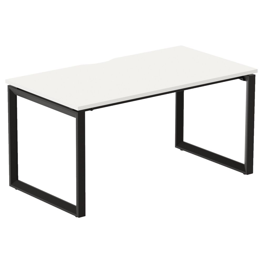 Stilford Professional Desk 1500mm Black/White