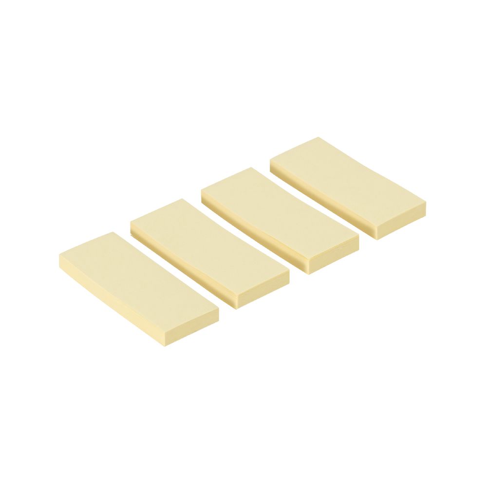 Keji Page Markers 20 x 50mm Yellow 4 Pack