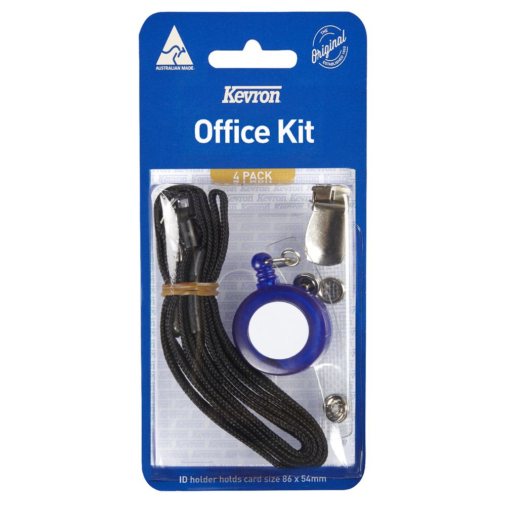 Kevron ID Card Office Kit Assorted
