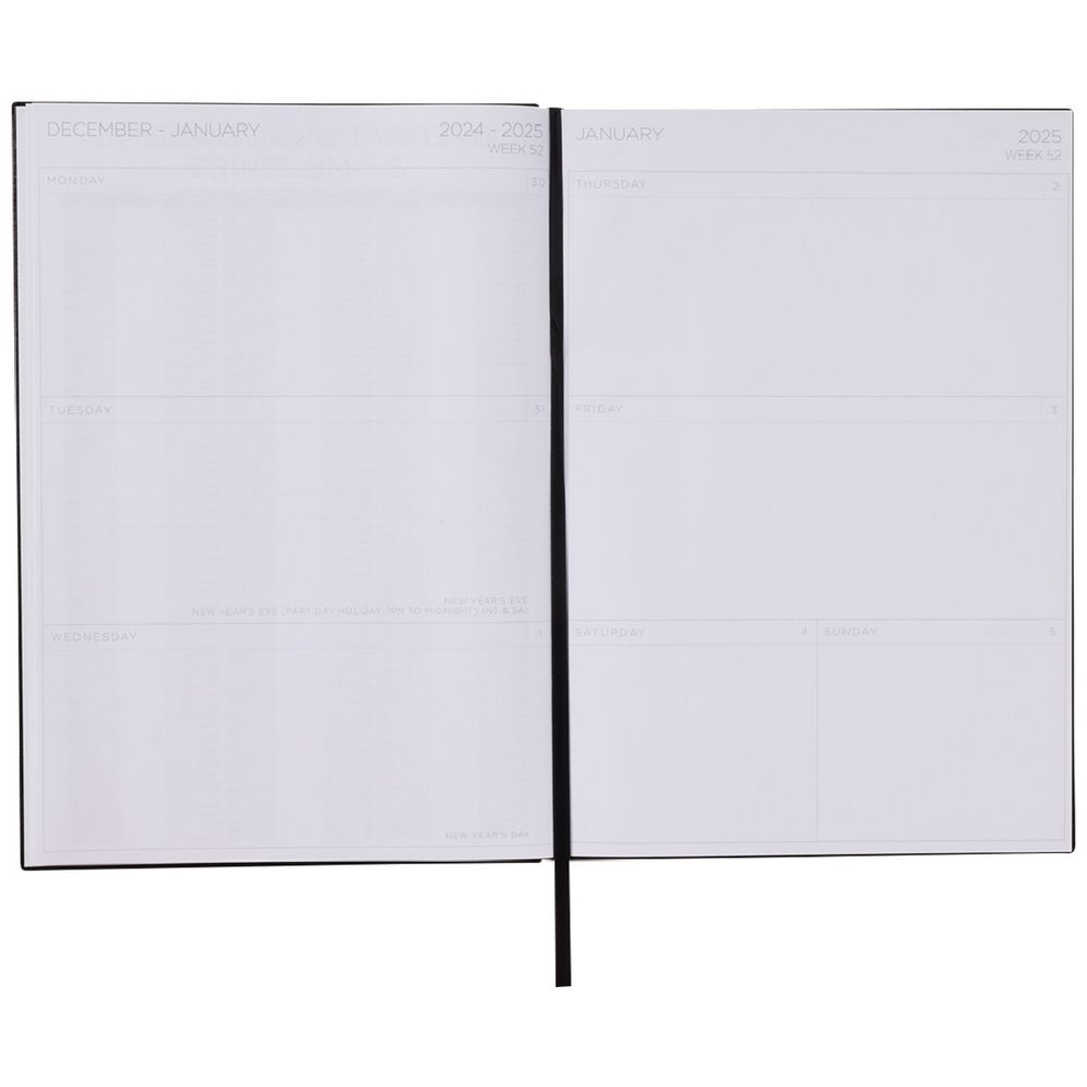 4m25d-diary Claire Coxon Art Deco 2025 Slim Weekly View Diary
