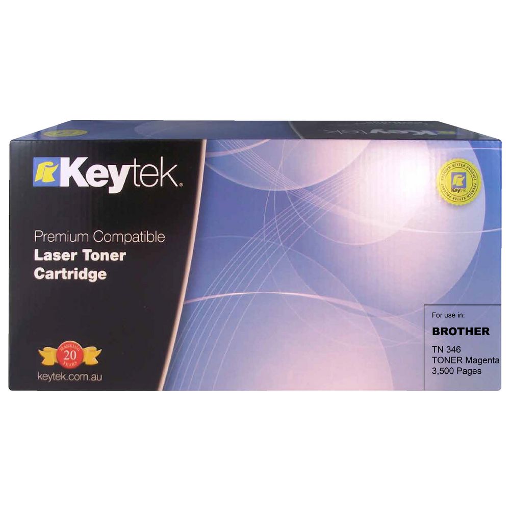 Keytek Alternate Brother TN-346 Toner Cartridge Magenta