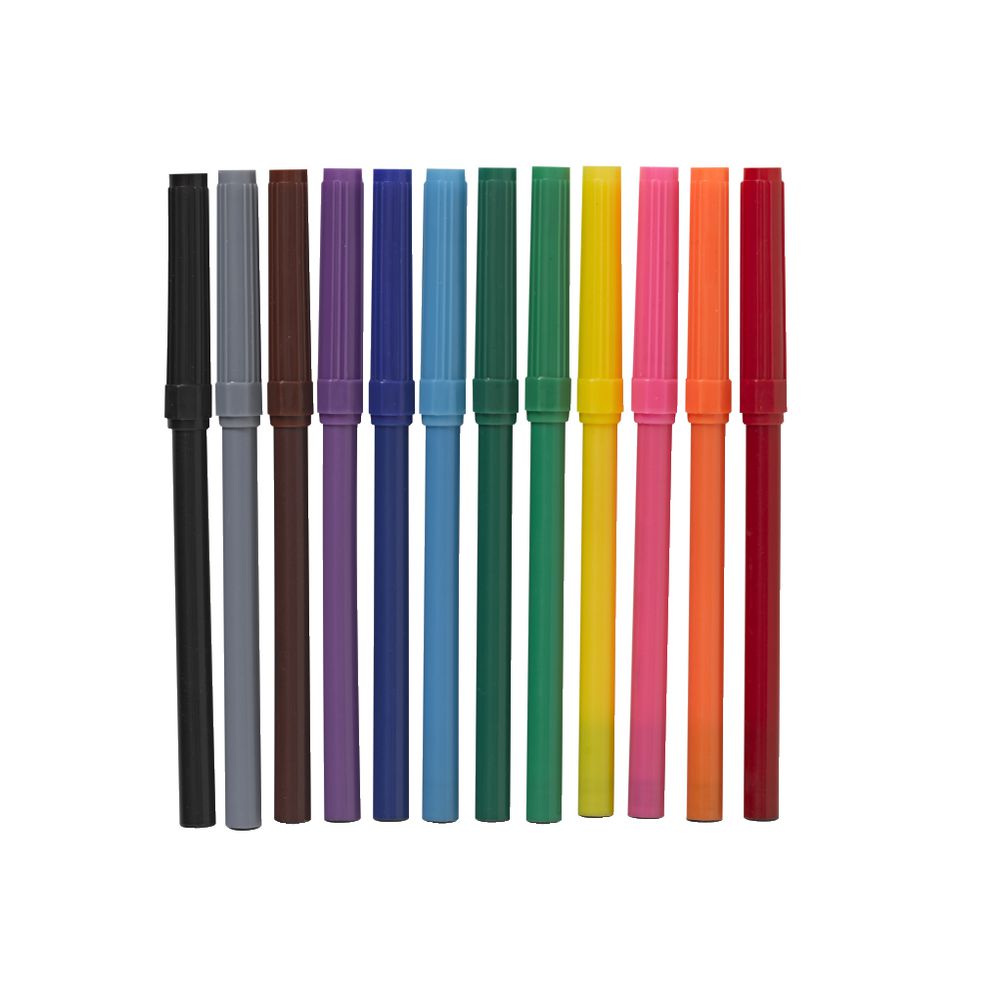Keji Coloured Markers 12 Pack
