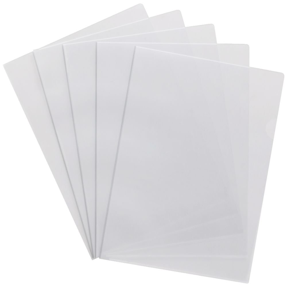 Keji Letter File A4 Clear 50 Pack