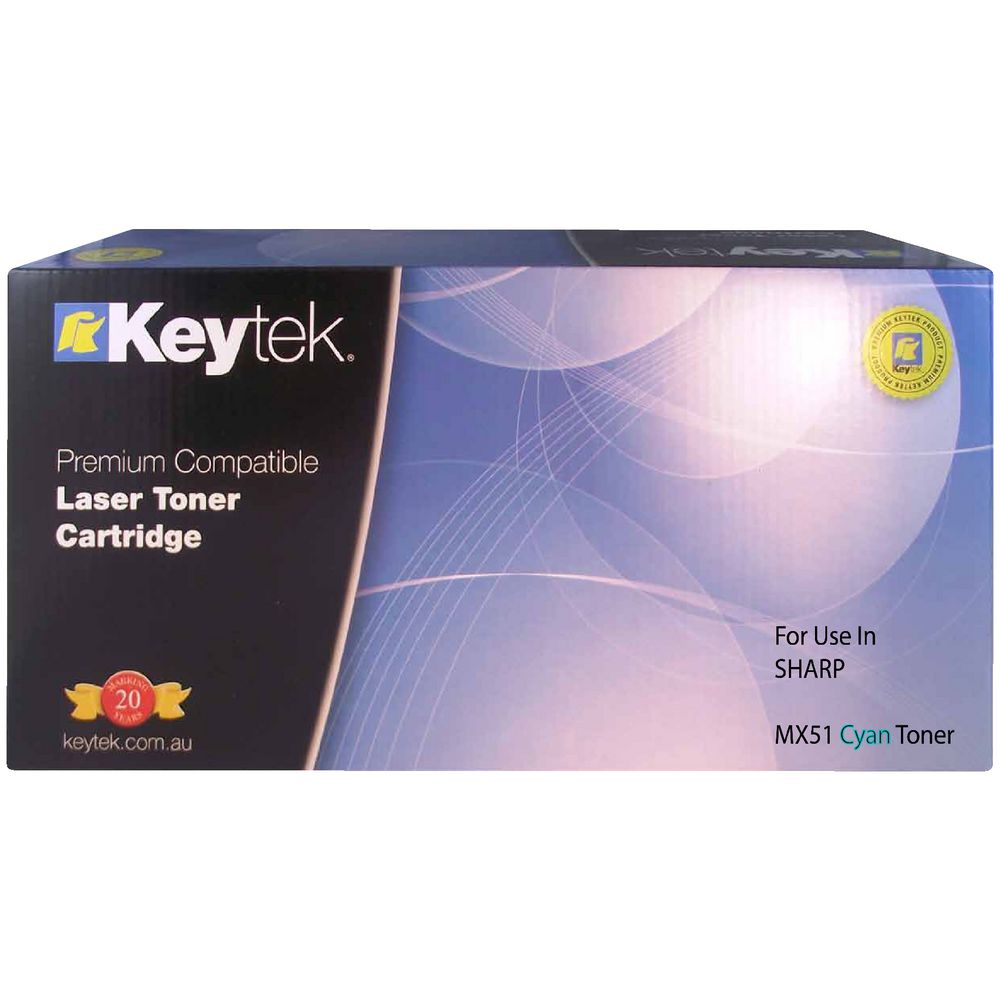 Sharp MX51 Toner Cartridge Cyan