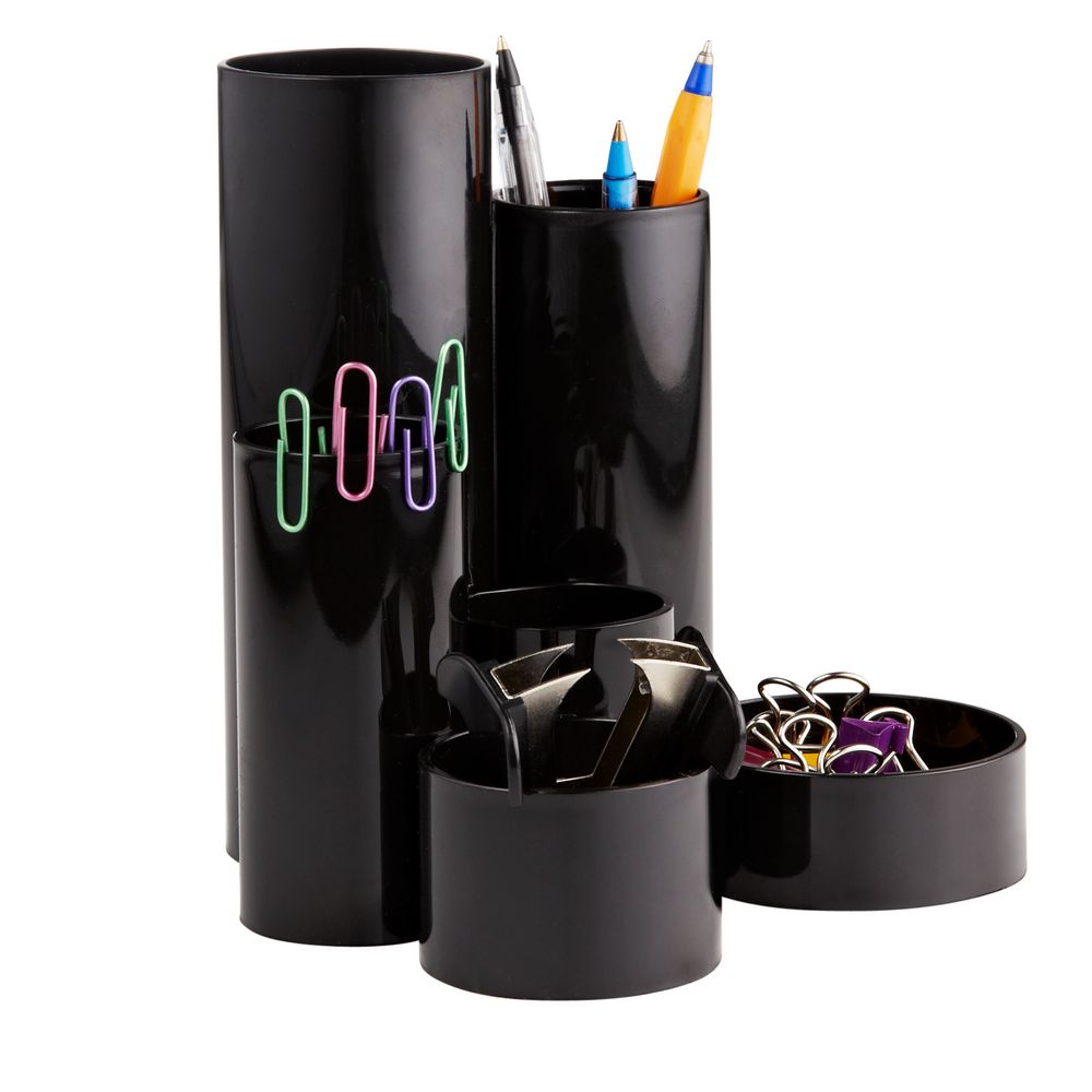 J.Burrows Pencil Caddy Black Officeworks