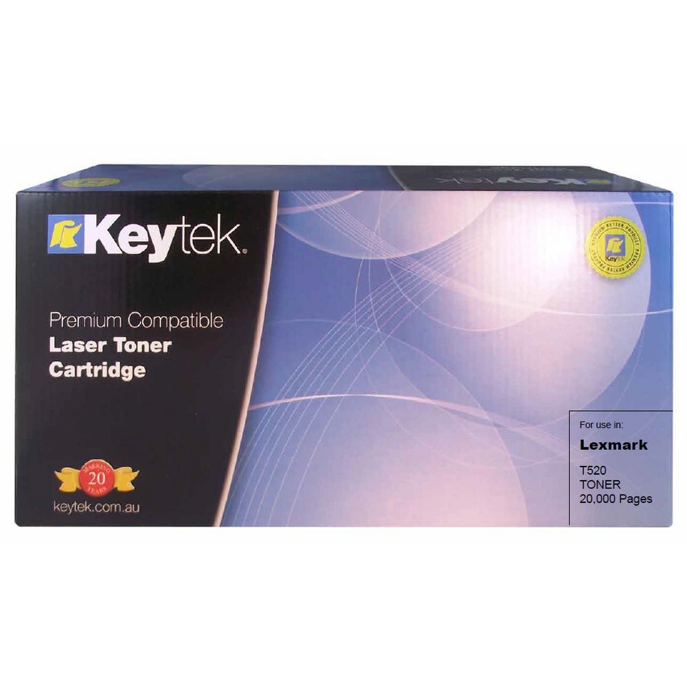 Keytek Alternate Lexmark 523 Toner Cartridge Black