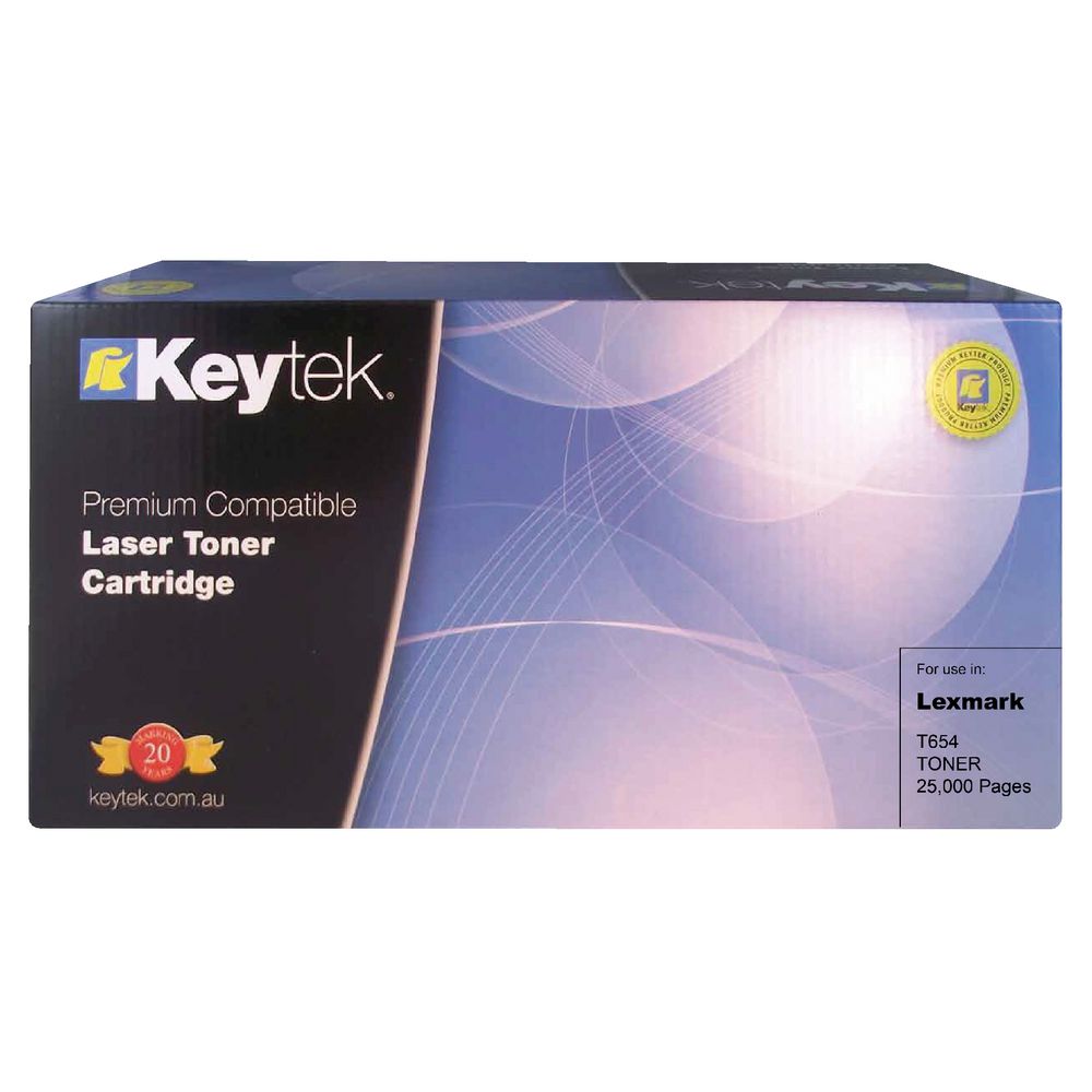 Keytek Alternate Lexmark T654 Toner Cartridge Black
