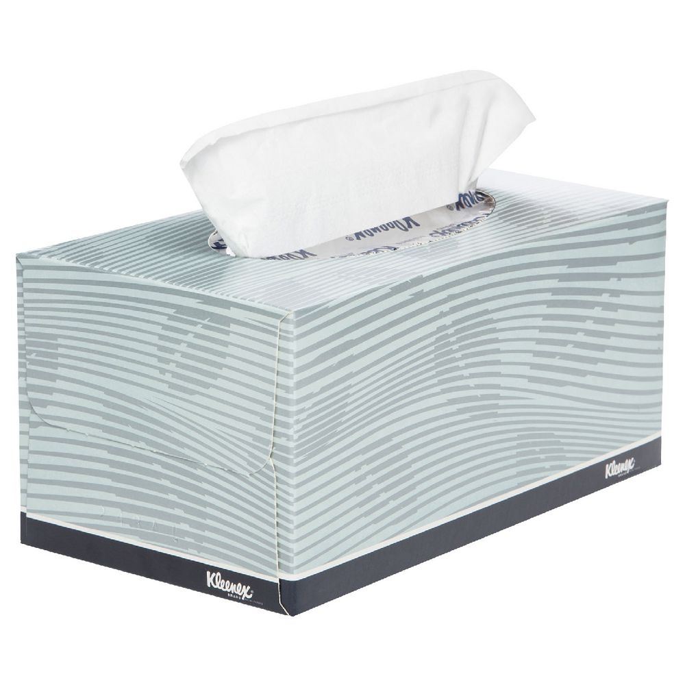 Kleenex 2 Ply Facial Tissues 200 Sheet Box 24 Pack