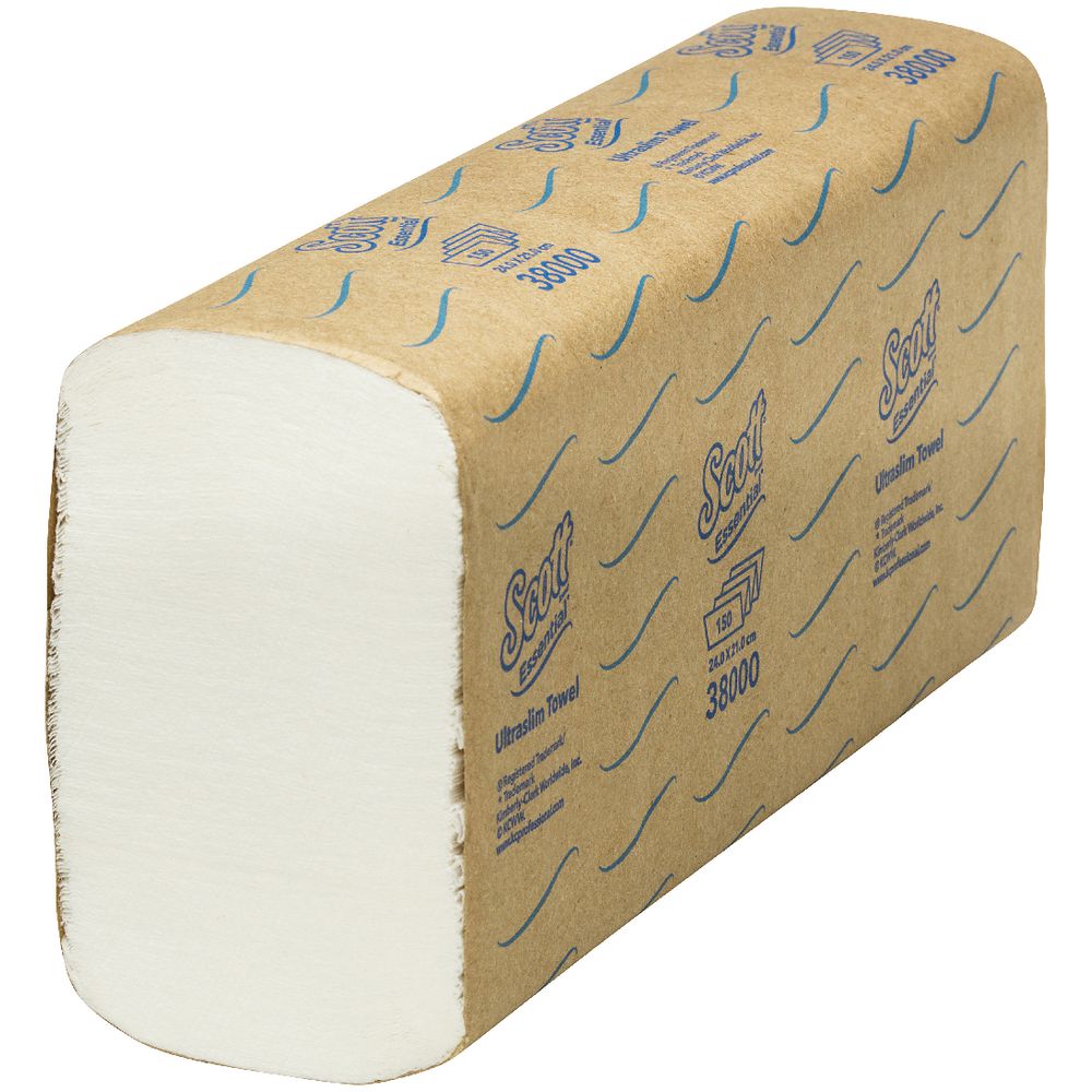Scott Essential Ultra Slim Hand Towel 16 Pack 9341694473567 eBay