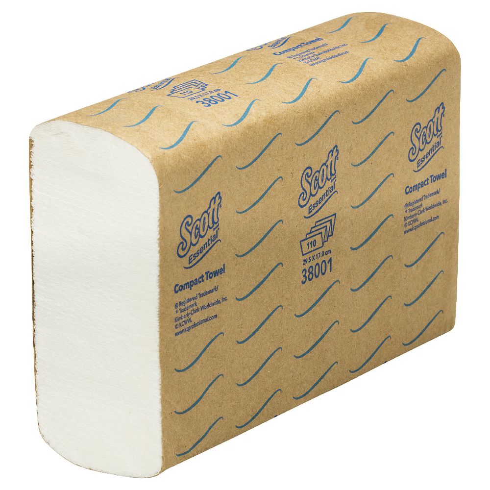 Scott Essential Compact Hand Towel 16 Pack eBay