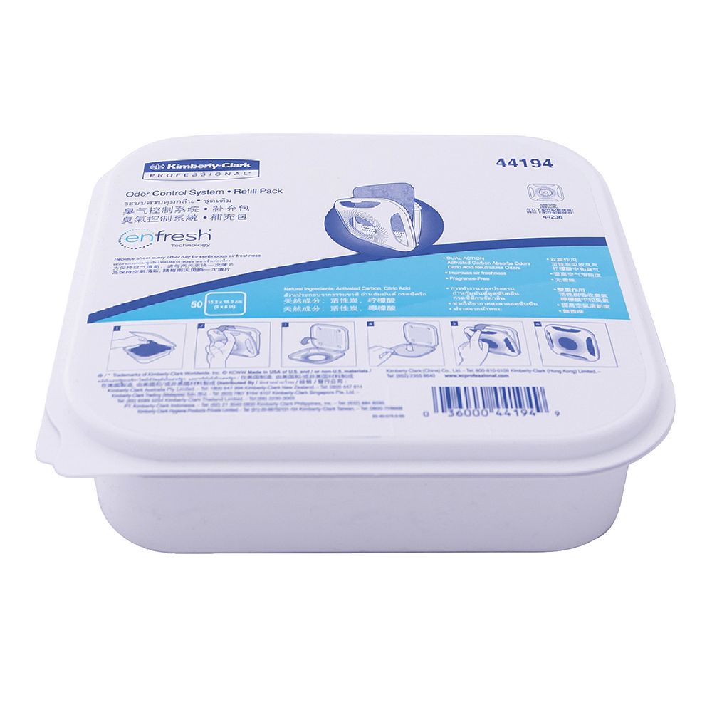 Enfresh Odour Control Sheets 50 Sheet 12 Pack