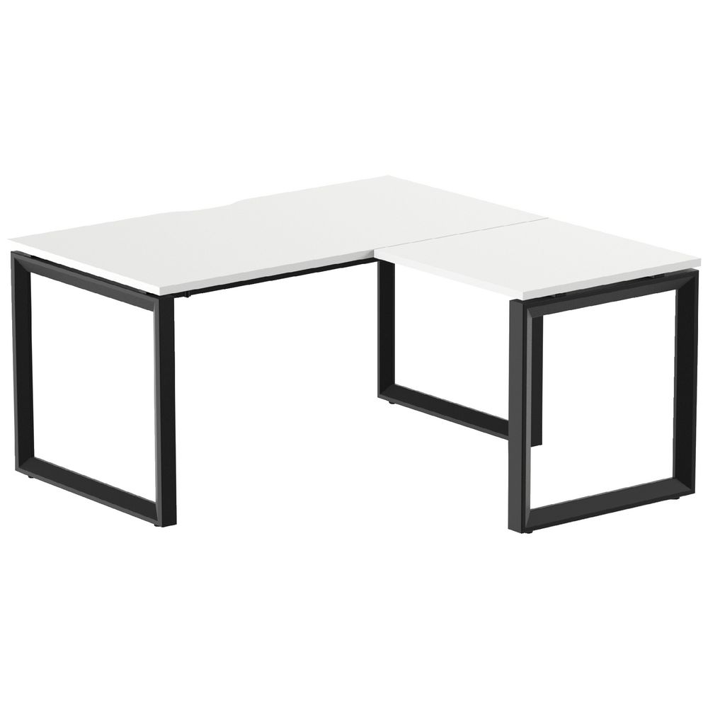 Stilford Professional Workstation 1500mm Black/White