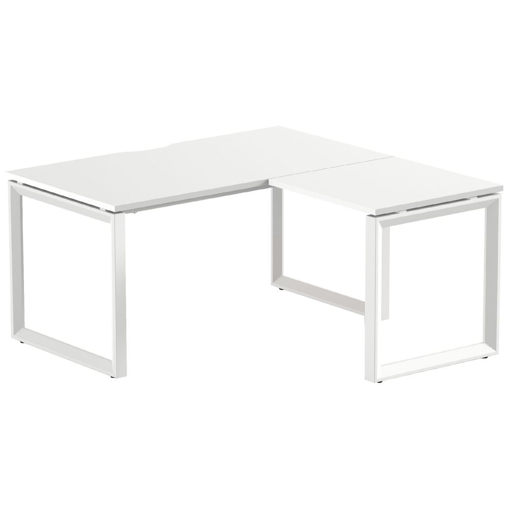 Stilford Professional Workstation 1500mm White/White