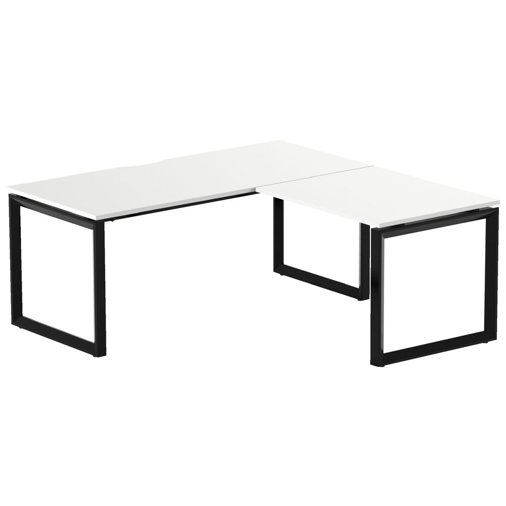 Stilford Professional Workstation 1800mm Black/White