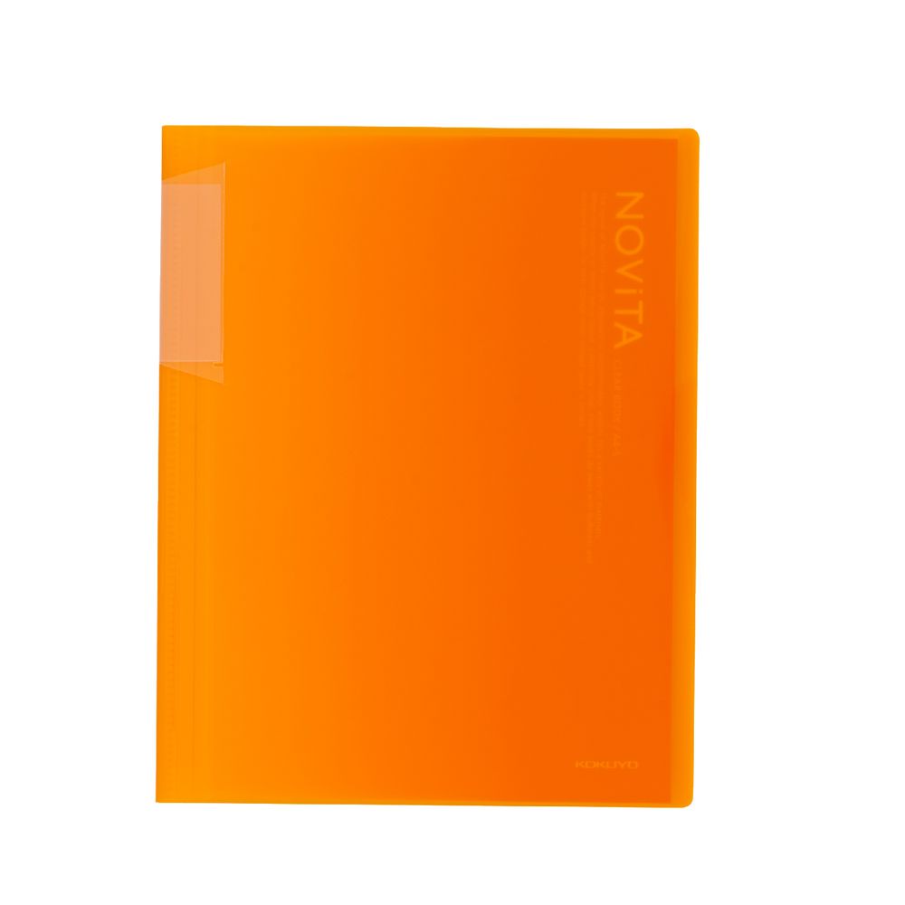 Kokuyo Display Book A4 NOViTA 20 Pocket Yellow