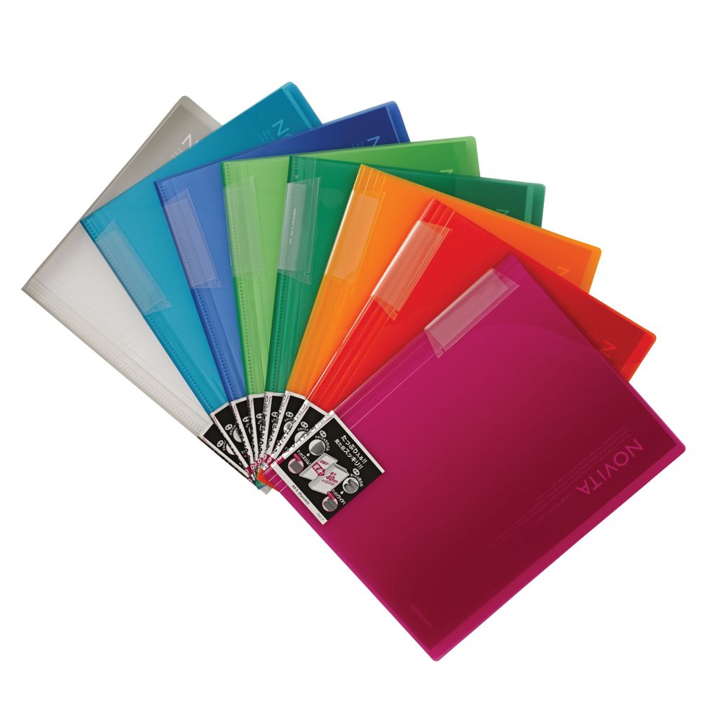 Kokuyo Display Book A4 NOViTA 20 Pocket Pink