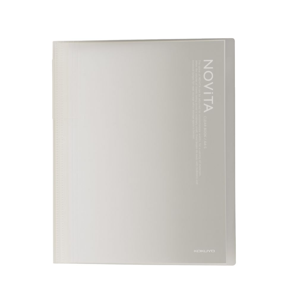 Kokuyo Display Book A4 NOViTA 40 Pocket Clear