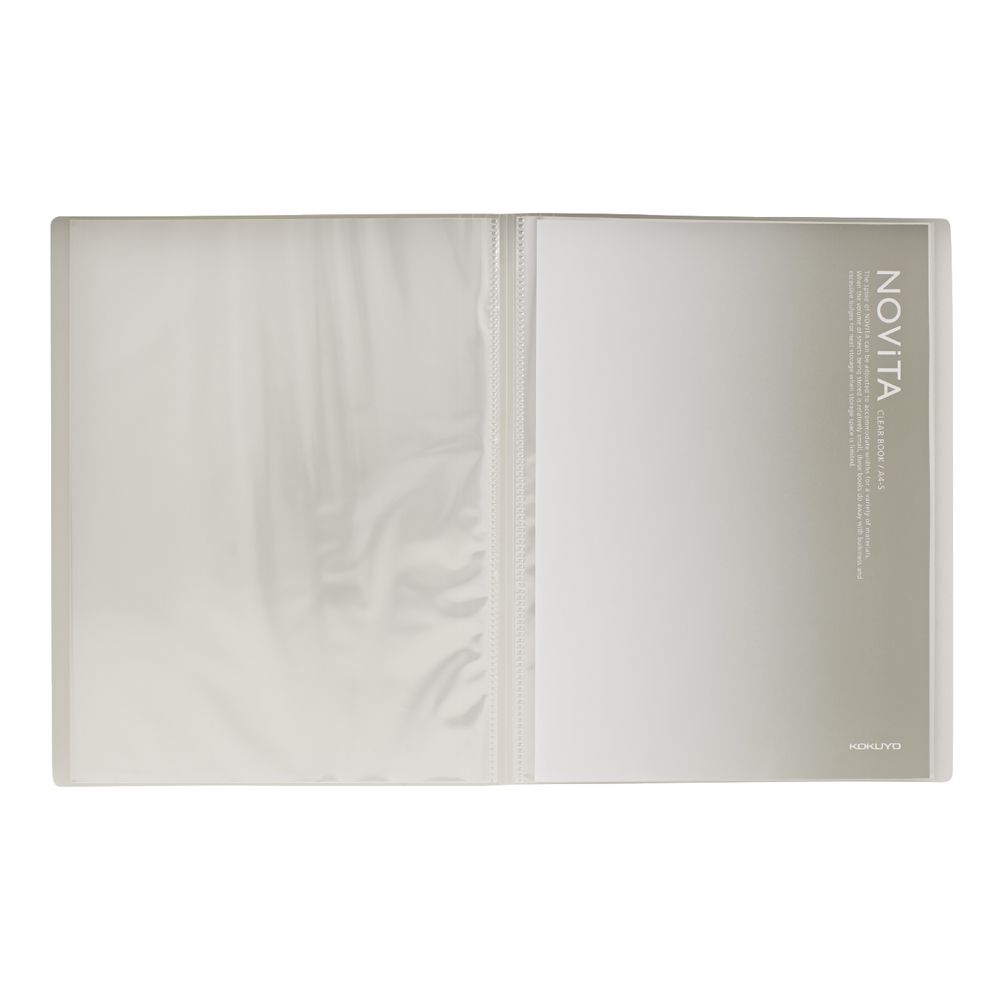 Kokuyo Display Book A4 NOViTA 40 Pocket Clear