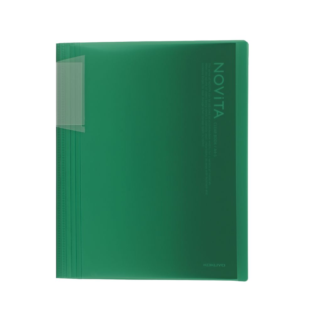 Kokuyo Display Book A4 NOViTA 40 Pocket Green