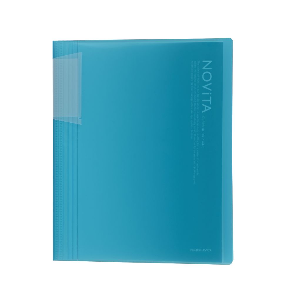 Kokuyo Display Book A4 NOViTA 40 Pocket Light Blue