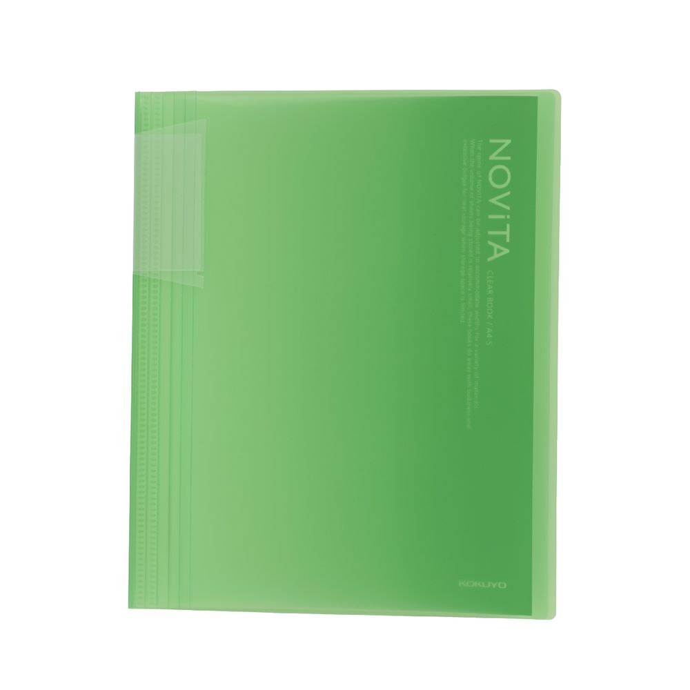 Kokuyo Display Book A4 NOViTA 40 Pocket Light Green