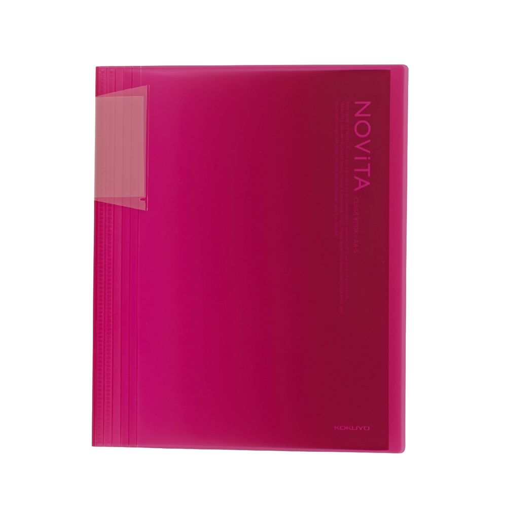 Kokuyo Display Book A4 NOViTA 40 Pocket Pink