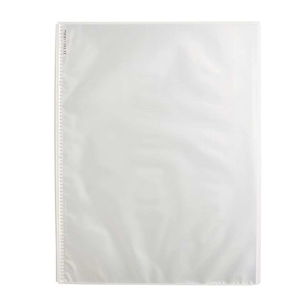 Kokuyo Novita Alpha 24 Pocket File A4 Clear