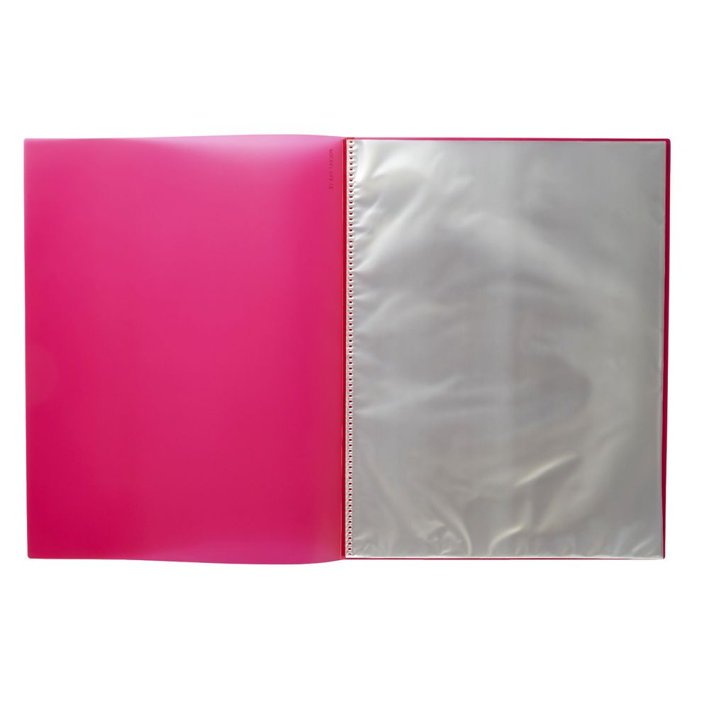 Kokuyo Novita Alpha 24 Pocket File A4 Pink