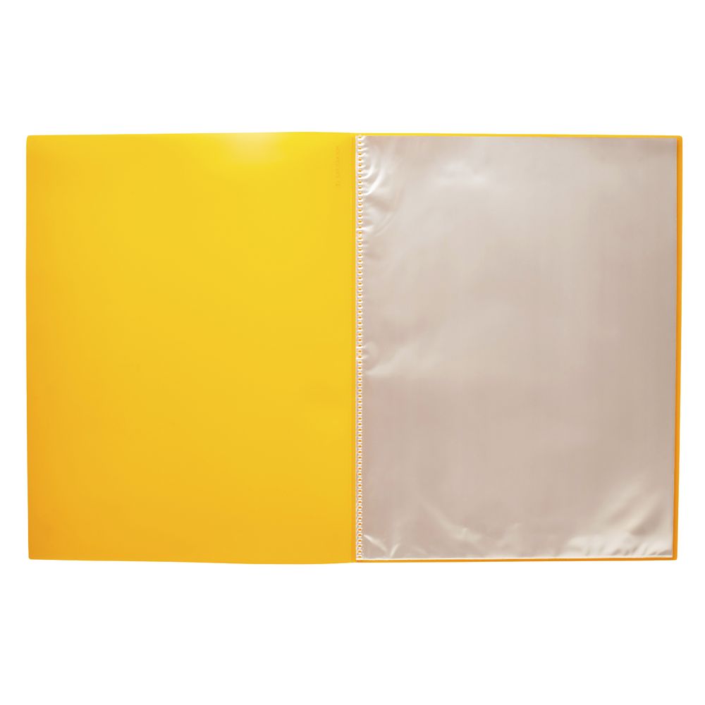 Kokuyo Novita Alpha 24 Pocket File A4 Yellow