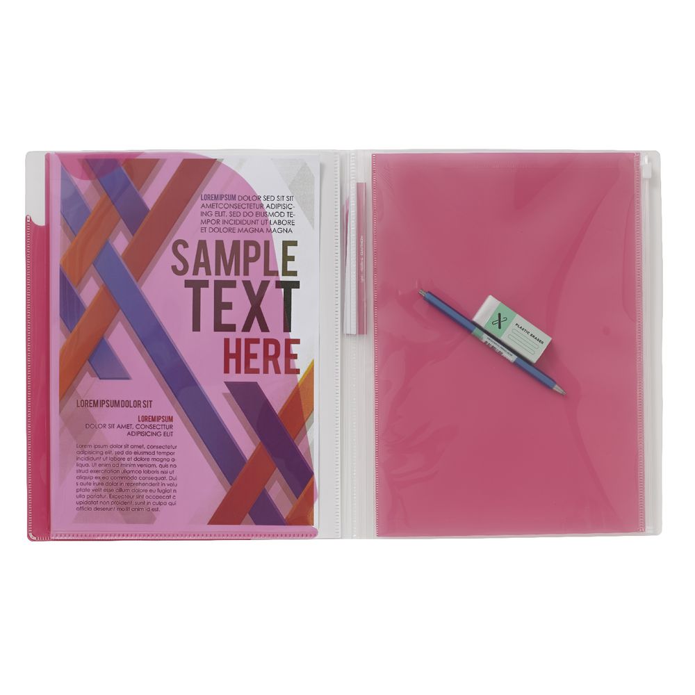 Kokuyo NOViTA Pocket Book A4 Pink