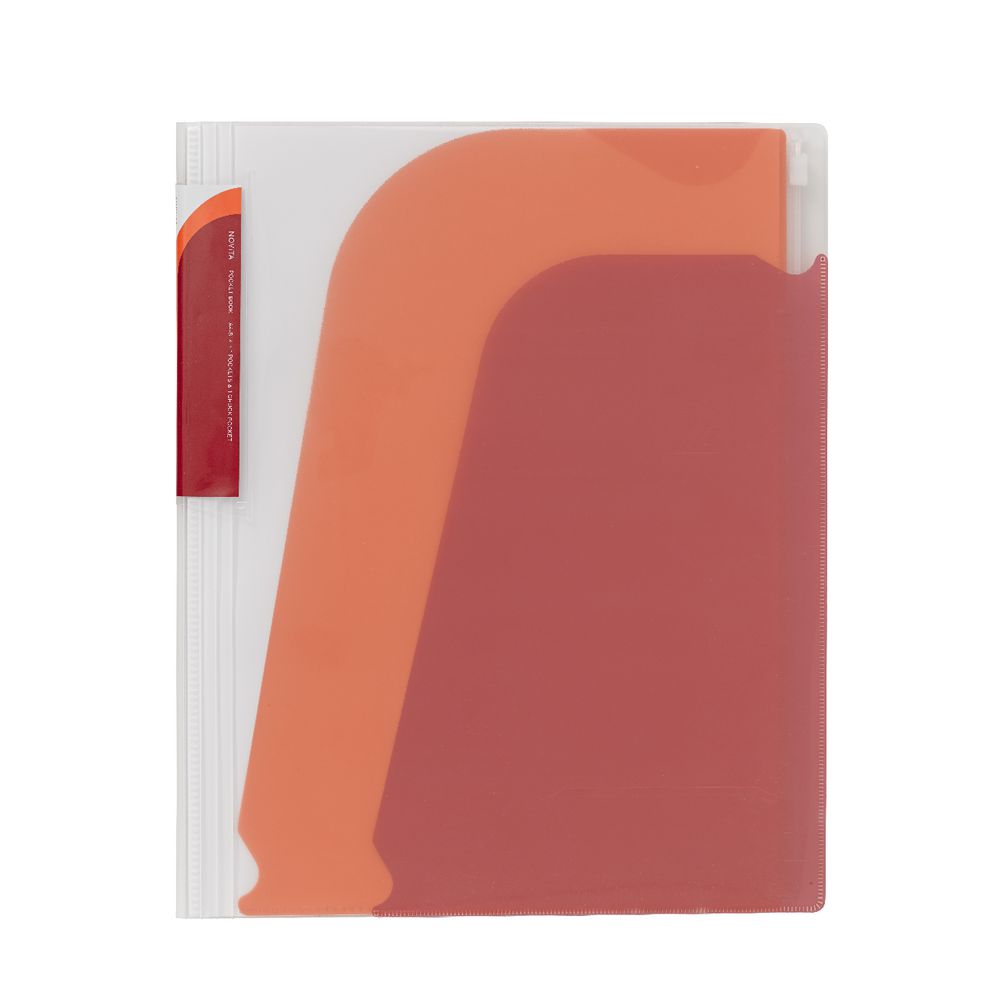 Kokuyo NOViTA Pocket Book A4 Red