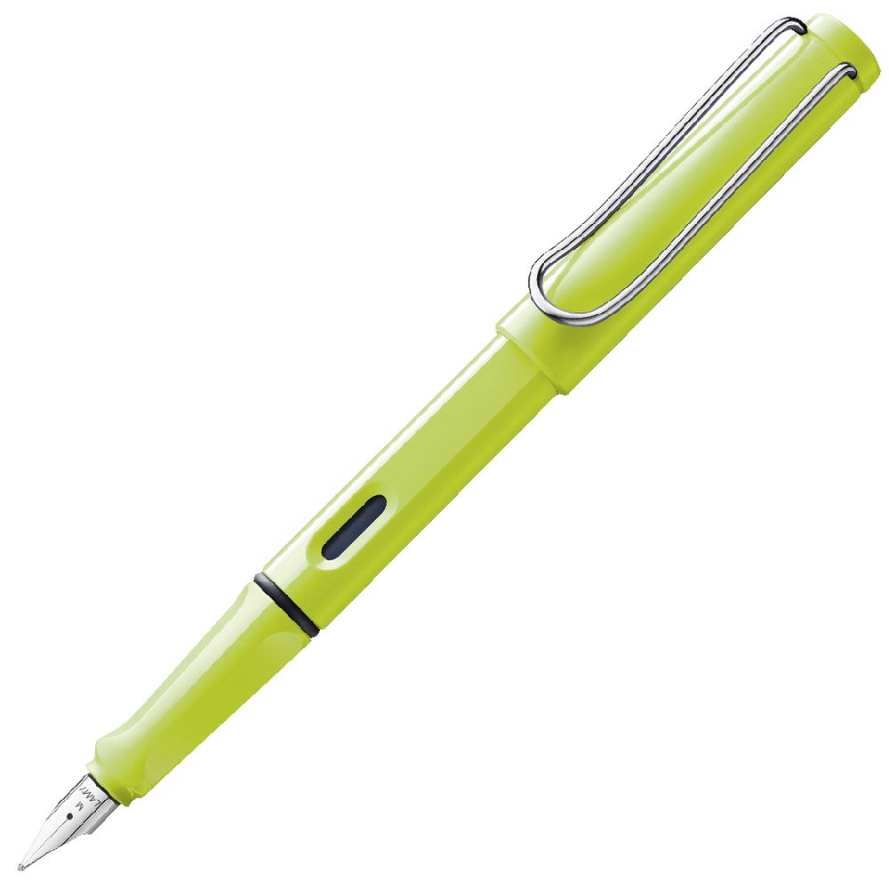 LAMY Safari Fountain Pen Medium Neon Lime