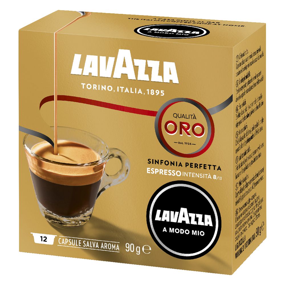 Lavazza A Modo Mio Coffee Capsules Oro 