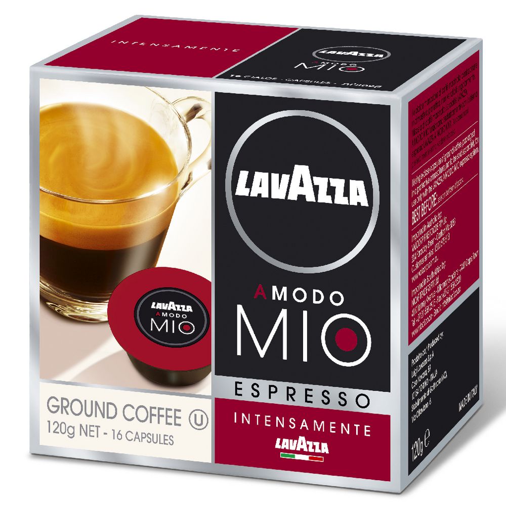 Lavazza A Modo Mio Intensamente Coffee Pod 16 Pack