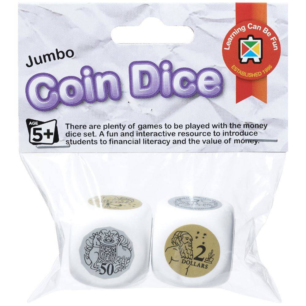 LCBF Jumbo Coin Dice