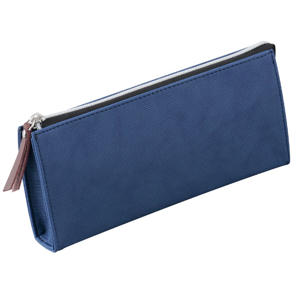 Raymay Fujii Single Zip Light Tube Pencil Case Medium Blue