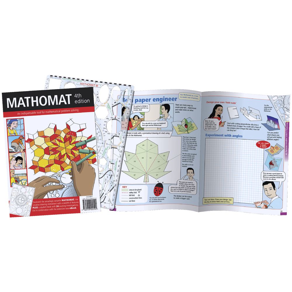 Mathomat 4th Edition with 72 Page Full Colour Workbook