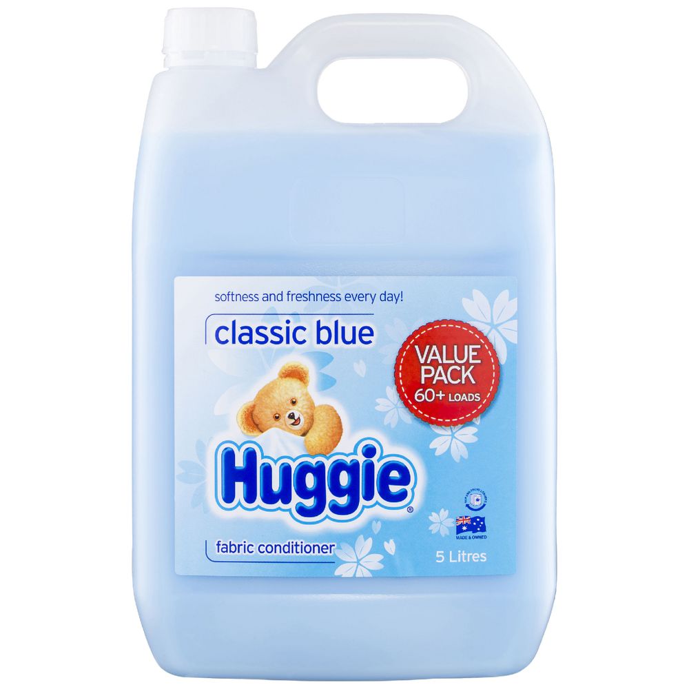 Huggie Classic Blue Fabric Softener 5L