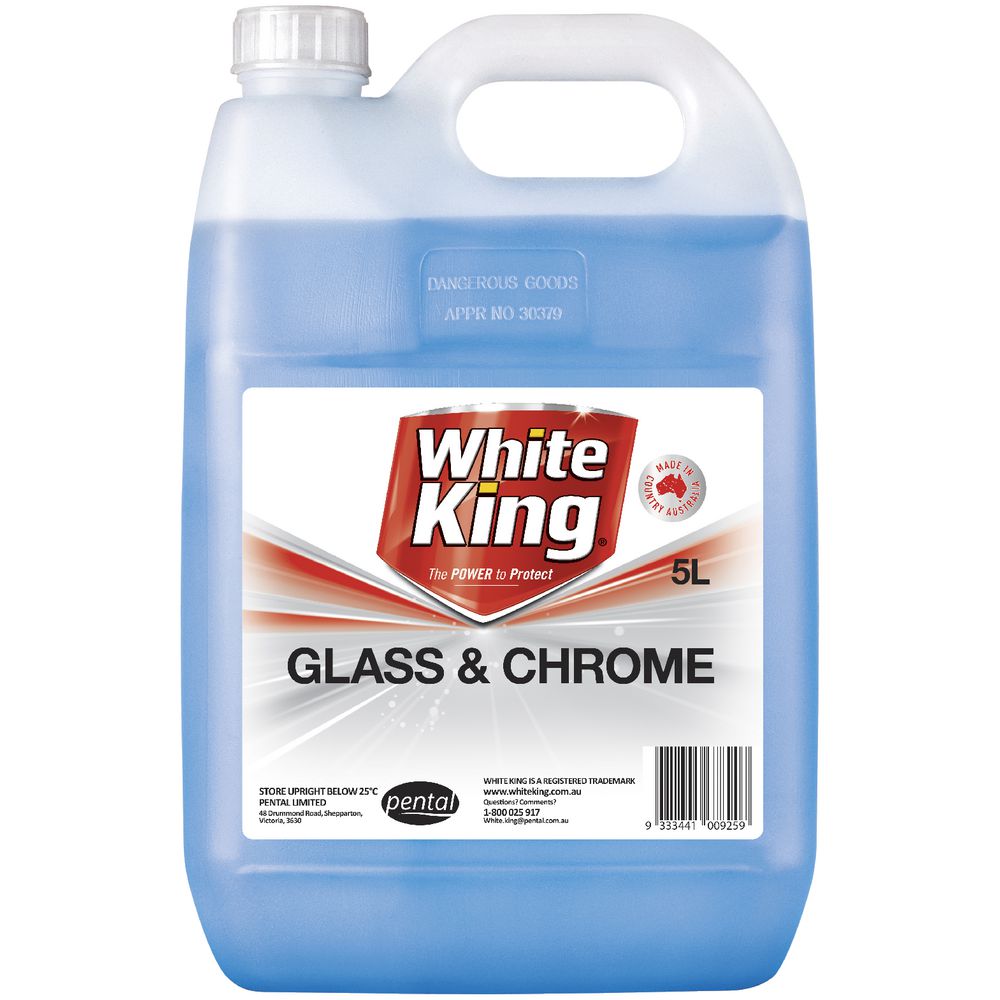 White King Glass and Chrome Cleaner 5L