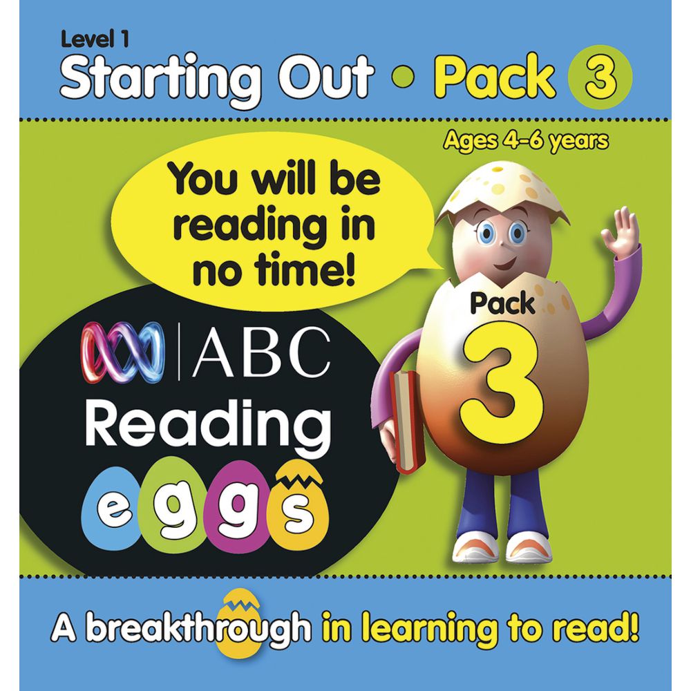 ABC Reading Eggs Starting Out Book Pack 3