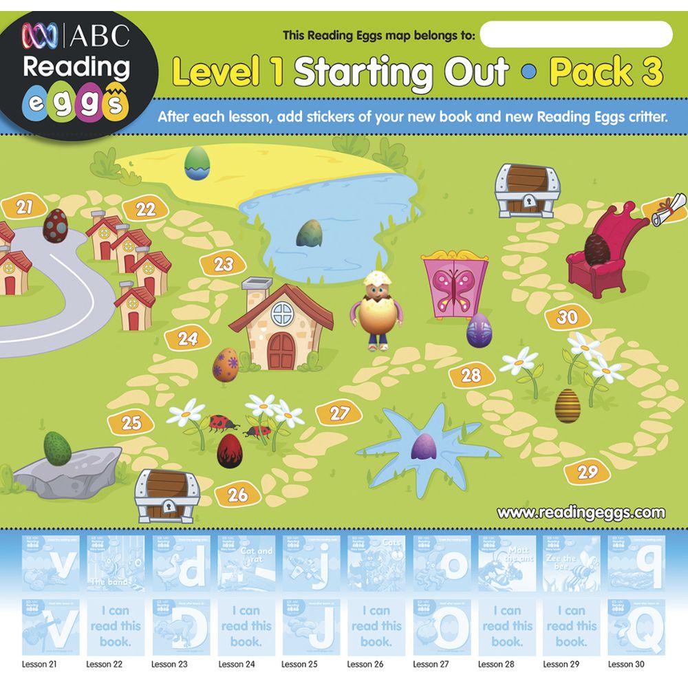 ABC Reading Eggs Starting Out Book Pack 3