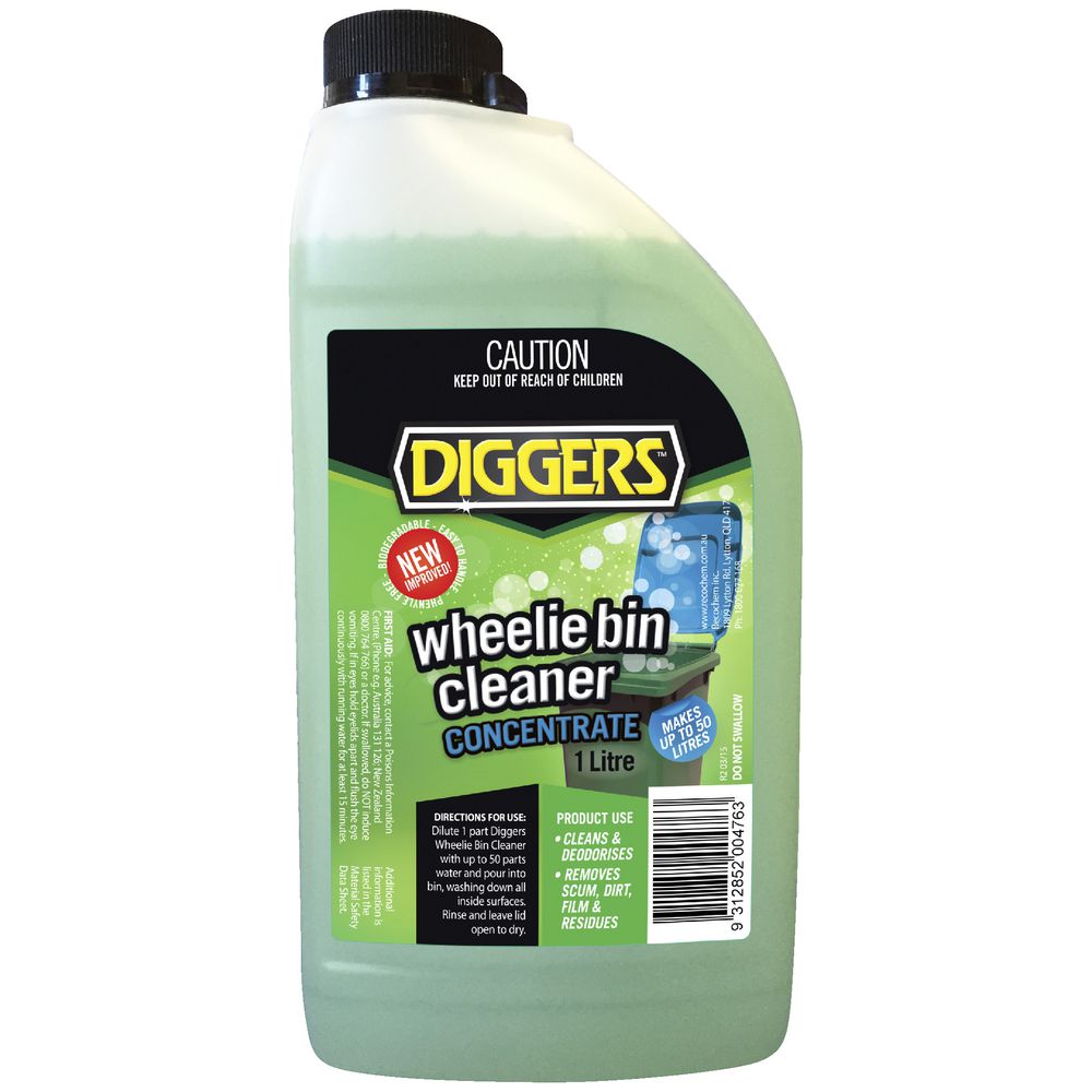 Diggers Wheelie Bin Cleaner 1L