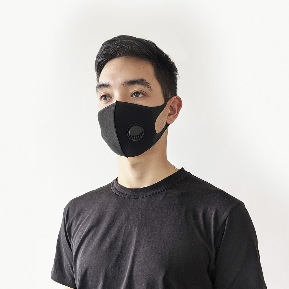 Face Masks Perth - Denim Face Mask Medium Black Officeworks - mediumnice