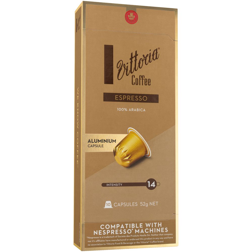 Vittoria Aluminium Coffee Capsules 