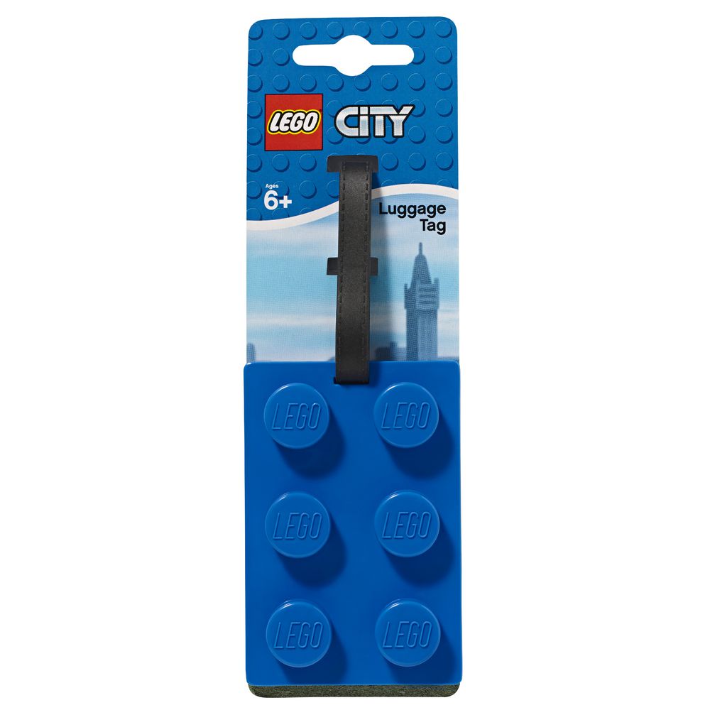 LEGO City Luggage Tag Assorted Colours